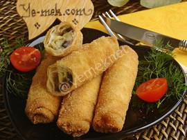 Beşamel Soslu Mantarlı Börek
